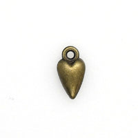 40PCS Love Heart Charms,2 Colors Available-RS275