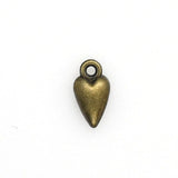 40PCS Love Heart Charms,2 Colors Available-RS275