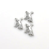 20PCS Star Angel Charms,Antique Silver Tone-RS630