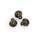 25PCS Lotus Charms,2 Colors Available 3D-RS869