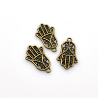 20PCS Hand Charms,Antique Bronze Tone-RS1012