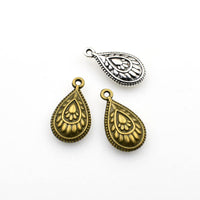 10PCS Water-drop Charms,2 Colors Available 3D-RS780