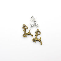 40PCS Deer Charms,2 Colors Available-RS230