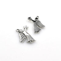 20PCS Star Angel Charms,Antique Silver Tone-RS630