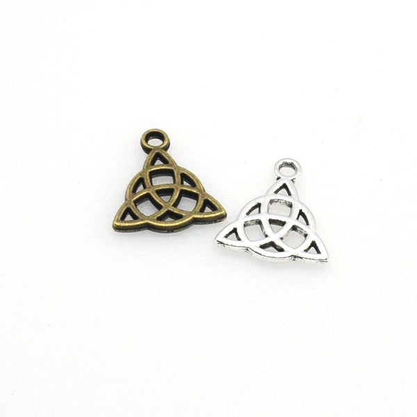 30PCS Celtic Knot Charms,2 Colors Available-RS172