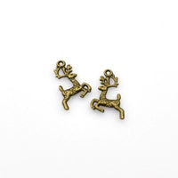 40PCS Deer Charms,2 Colors Available-RS230