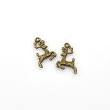 40PCS Deer Charms,2 Colors Available-RS230