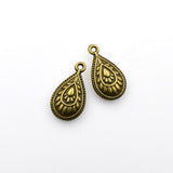 10PCS Water-drop Charms,2 Colors Available 3D-RS780