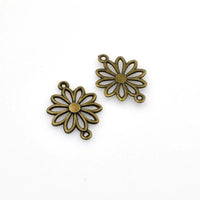 20PCS Flower Connector Charms,2 Colors Available-RS1004