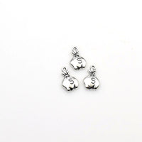 40PCS Money Bag Charms,Antique Silver Tone-RS520