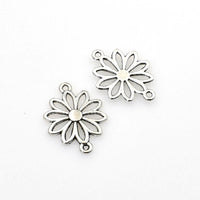 20PCS Flower Connector Charms,2 Colors Available-RS1004