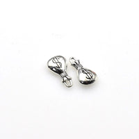 20PCS Money Bag Charms,Antique Silver Tone 3D-RS1165