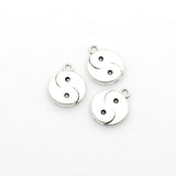 20PCS Tai Chi Charms,Antique Silver Tone-RS611