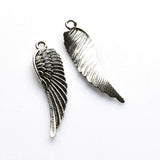 10PCS Detailed Wing Charms,2 Colors Available-RS863