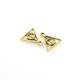 50PCS Little Triangle Charms,3 Colors Available-RS188