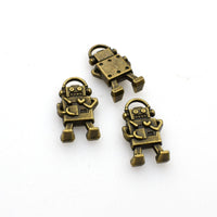 15PCS Robot Charms,2 Colors Available-RS1243