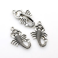 15PCS Scorpion Charms,2 Colors Available-RS816