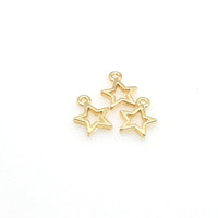 50PCS Little Star Charms,5 Colors Available-RS165