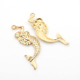 8PCS Big Mermaid Charms 4 Colors Available-RS339