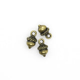 30PCS Pine Cone Charms,3D Pendants,5 Colors Available-RS068