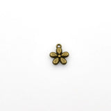 40PCS Little Flower Charms,Antique Bronze Tone-RS914