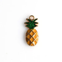 8PCS Enamel Pineapple Charms-RS625