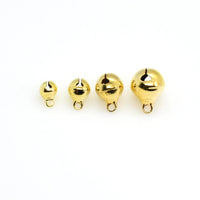 40PCS Round Bell Charms 6mm To 12mm,4 Colors Available-RS205