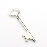 4PCS Big Key Charms,Antique Silver Tone-RS619