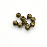 40PCS Round Bell Charms 6mm To 12mm,4 Colors Available-RS205