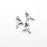 15PCS Deer Charms,2 Colors Available 3D-RS251