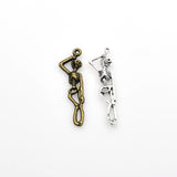 10PCS Hanged Skeleton Charms,2 Colors Available-RS259