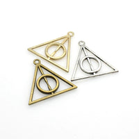 10PCS Triangle Charms,3 Colors Available-RS307