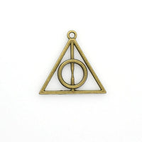 10PCS Triangle Charms,3 Colors Available-RS307