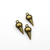 25PCS Cone Charms,2 Colors Available 3D-RS1224