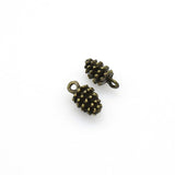 25PCS Pine Cone Charms,2 Colors Available-RS587