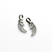 15PCS Wing Charms Big Loop,2 Colors Available-RS471