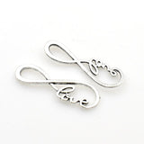 20PCS Love Connector Charms,2 Colors Available-RS297