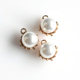 8PCS Shell Pearl Charms-RS1199