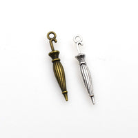 20PCS Umbrella Charms,2 Colors Available 3D-RS417