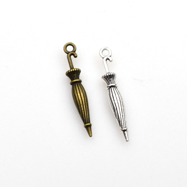 20PCS Umbrella Charms,2 Colors Available 3D-RS417