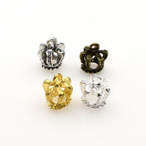 10PCS Crown Charms,4 Colors Available 3D-RS148