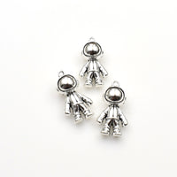 3PCS Astronaut Charms,Antique Silver Tone 3D-RS1166