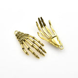 10PCS Skull Claw Charms,3 Colors Available-RS493