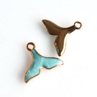 10PCS Mermaid Tail Charms 3 Colors Available-RS946