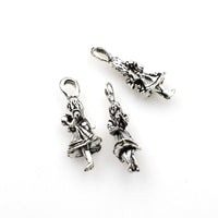 8PCS Little Girl Charms 3D,3 Colors Available-RS877