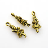 8PCS Little Girl Charms 3D,3 Colors Available-RS877