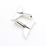 8PCS Big Whale Tail Charms,2 Colors Available-RS614