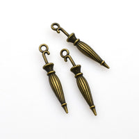 20PCS Umbrella Charms,2 Colors Available 3D-RS417