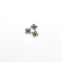 50PCS Little Conncetor Charms,Antique Bronze Tone-RS961