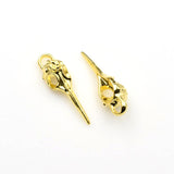 6PCS Bird Bone Charms,3 Colors Available 3D-RS1121